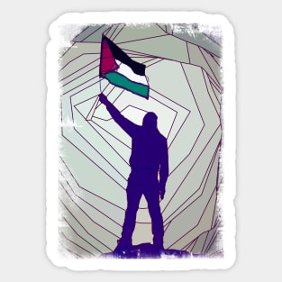 Free Palestine Live matter p Sticker
